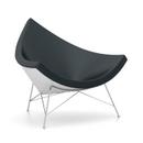 Coconut Chair, Cuir (Standard), Nero