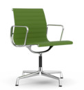 Aluminium Chair EA 103 / EA 104, EA 103 - non-pivotante, Vert pré / forêt, Chromé
