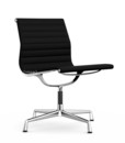 Aluminium Chair EA 105, Chromé, Hopsak, Nero