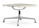 Aluminium Chair EA 125, Piétement poli, Cuir (Standard), Neige
