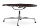 Aluminium Chair EA 125, Piétement chromé, Cuir (Standard), Marron