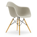 Eames Plastic Armchair RE DAW, Galet, Sans rembourrage, Sans rembourrage, Version standard - 43 cm, Érable nuance de jaune