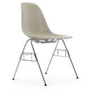 Eames Plastic Side Chair RE DSS, Galet, Sans rembourrage, Sans rembourrage, Avec liaison de rangée (DSS)