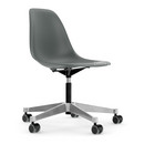 Eames Plastic Side Chair RE PSCC, Gris granit RE, Sans rembourrage, Sans rembourrage