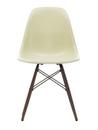 Eames Fiberglass Chair DSW, Eames parchment, Érable foncé