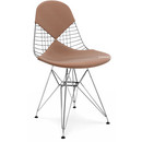 Coussin pour Wire Chair (DKR/DKX/DKW/LKR), Coussin pour assise et dossier (Bikini), Hopsak, Cognac / ivoire