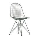 Chaise Wire Chair DKR, Revêtement thermolaqué vert foncé