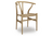 Carl Hansen & Søn - CH24 Wishbone Chair, Chêne savonné, Paillage naturel