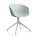 Hay - Chaise About A Chair AAC 20, Dusty mint 2.0, Aluminium poli