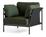 Hay - Fauteuil Can 2.0, Tissu Steelcut 975 - Sapin, Black