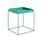 Hay - Table avec plateau Tray , H 40/44 x L 40 x P 40 cm, Vert menthe - Haute brillant