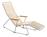 Houe - Chaise longue basculante Click, Beige