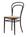 Thonet - Chaise de café 214 / 214 M bois courbé originale