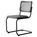 Thonet - Chaise Cantilever S 32 V Dark Melange, Noir