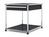 USM Haller - Table d'appoint USM Haller avec tiroir, Anthracite RAL 7016