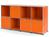 USM Haller - Meuble mixte Sideboard pour enfants USM Haller, Orange pur RAL 2004