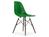 Vitra - Eames Plastic Side Chair RE DSW, Vert, Sans rembourrage, Sans rembourrage, Version standard - 43 cm, Érable foncé