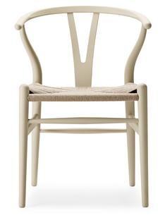 Chaise CH24 Wishbone Chair Soft Colours Soft Barley