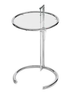 Adjustable Table E 1027 Verre cristallin