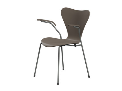 Série 7 chaise 3207 New Colours Laqué|Deep clay|Silver grey