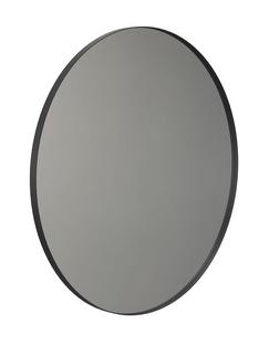 Unu Miroir rond ø 100 cm|Noir mat
