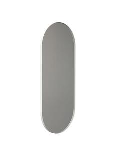 Unu Miroir ovale H 140 x L 60 cm|Blanc mat