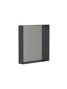 Unu Miroir rectangulaire H 40 x L 40 cm|Noir mat