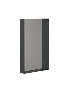 Unu Miroir rectangulaire H 60 x L 40 cm|Noir mat