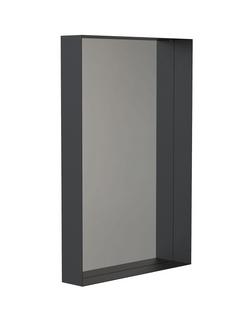 Unu Miroir rectangulaire H 90 x L 60 cm|Noir mat