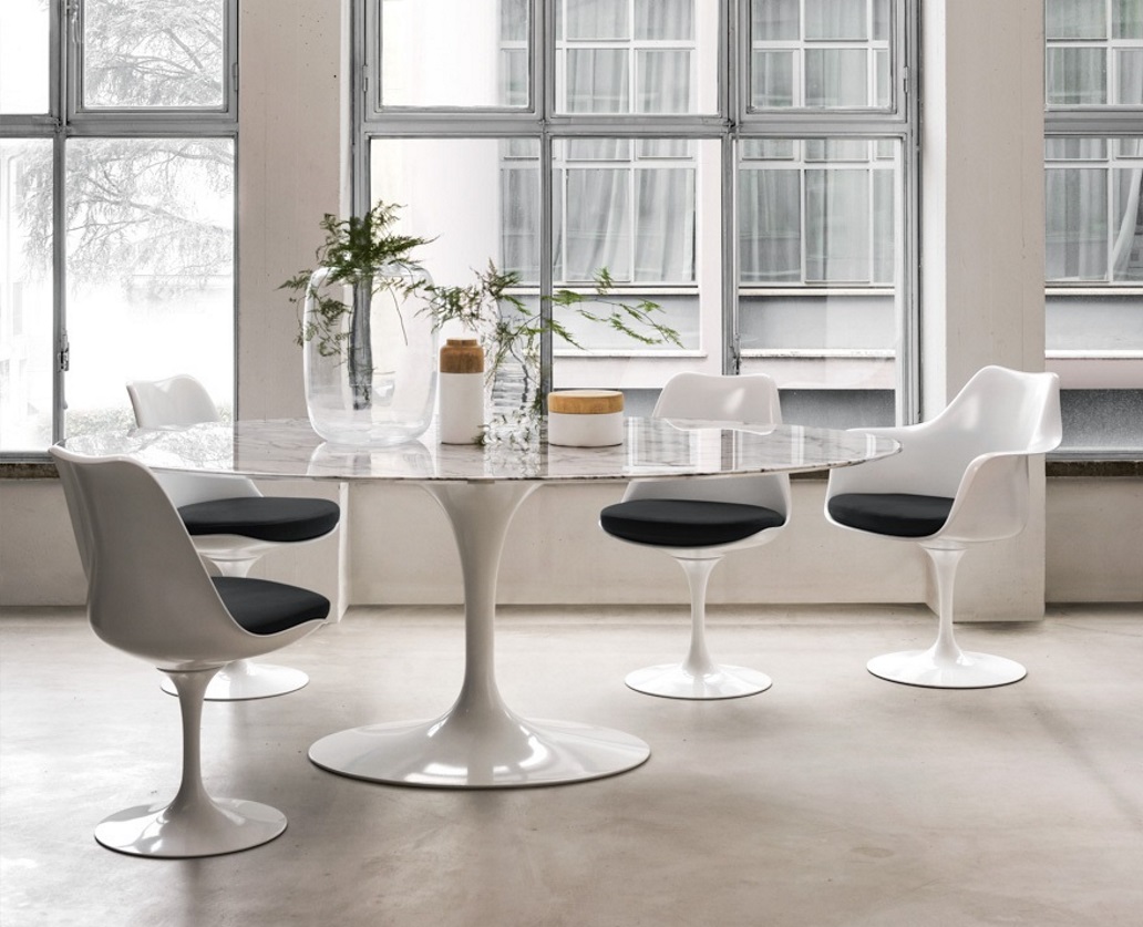 Nordic Cool - Tulip Chairs par Knoll