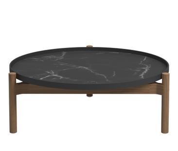 Table basse & d'appoint Sepal  Ø 83 x H 31 cm|Nero