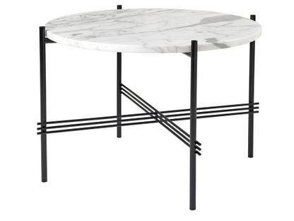 TS Coffee Table Ø 55 x H 41 cm|Blanc|Noir