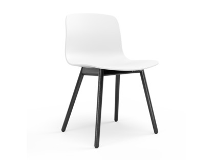 About A Chair AAC 12 Blanc|Chêne teinté noir