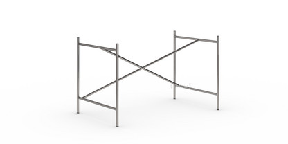 Châssis de table Eiermann 1 Acier brut|Décalé|110 x 66 cm|Sans rallonge en hauteur (hauteur 66 cm)
