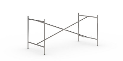 Châssis de table Eiermann 2 Acier brut|Vertical, centré  |135 x 66 cm|Sans rallonge en hauteur (hauteur 66 cm)