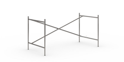 Châssis de table Eiermann 2 Acier brut|Vertical, décalé  |135 x 66 cm|Sans rallonge en hauteur (hauteur 66 cm)