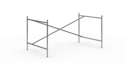 Châssis de table Eiermann 2 Acier brut|Vertical, décalé  |135 x 78 cm|Sans rallonge en hauteur (hauteur 66 cm)