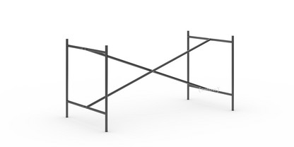 Châssis de table Eiermann 2 Noir|Vertical, centré  |135 x 66 cm|Sans rallonge en hauteur (hauteur 66 cm)