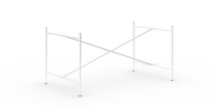 Châssis de table Eiermann 2 Blanc|Vertical, centré  |135 x 78 cm|Sans rallonge en hauteur (hauteur 66 cm)