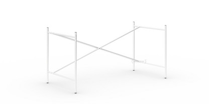 Châssis de table Eiermann 2 Blanc|Vertical, décalé  |135 x 66 cm|Sans rallonge en hauteur (hauteur 66 cm)