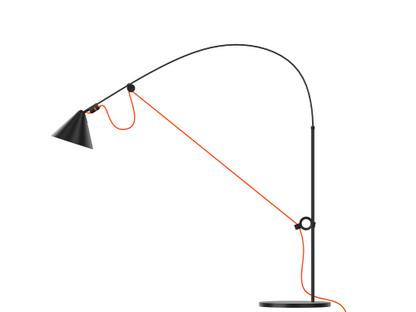 Lampe de table Ayno Noir|Orange|3000 K