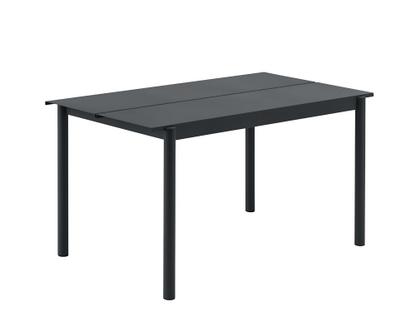 Table Linear Outdoor L 140 x l 75 cm|Noir
