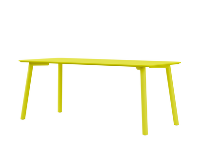Table à manger Meyer color  180 x 80 cm|Frêne jaune soufre