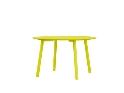 Table à manger Meyer color  Ø 115 cm|Frêne jaune soufre