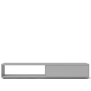 Flow Q Lowboard 200 cm|33,6 cm (tiroir)|Cool Grey
