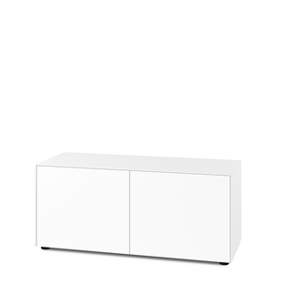 Nex Pur Box 2.0 avec portes 48 cm|H 50 cm x B 120 cm (avec porte double)|Blanc