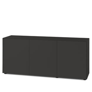 Nex Pur Box 2.0 avec portes 48 cm|H 75 cm x B 180 cm (trois portes)|Graphite