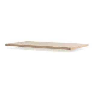 Plateau de table en bois rectangulaire Tiptoe 180 x 90 cm|Contreplaqué bouleau avec platé chêne