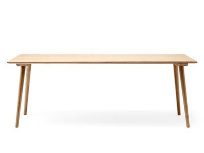 Table rectangulaire In Between L 200 cm x l 90 cm|Chêne laqué clair