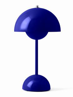 Lampe Flowerpot VP9 Portable Bleu cobalt
